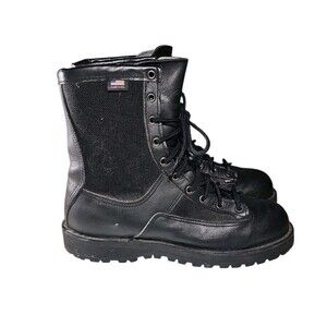 Danner Acadia Mens Steel Toe 22500 Size 9 D Black GoreTex ANSI-Z41 Combat Boots